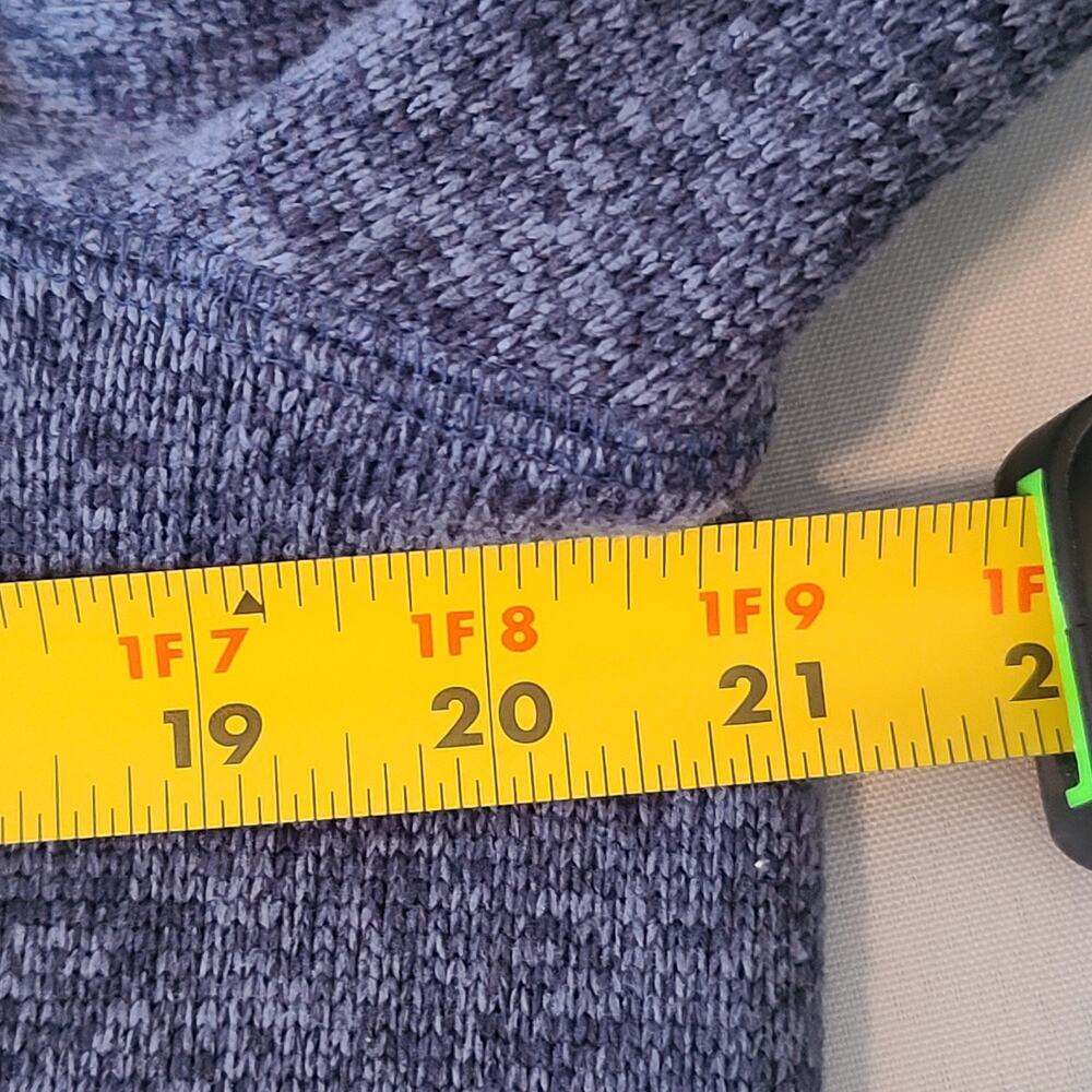 Woolrich 1/4 Snap Pullover Jacket Size Medium Blue - image 8